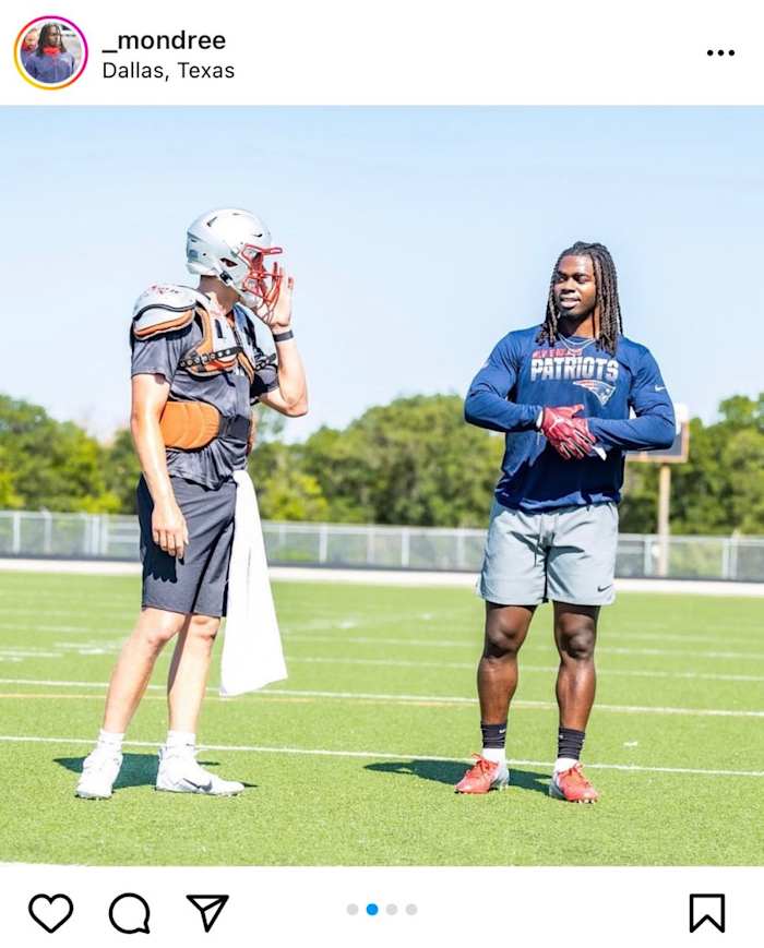 cred: Rhamondre Stevenson, Instagram 