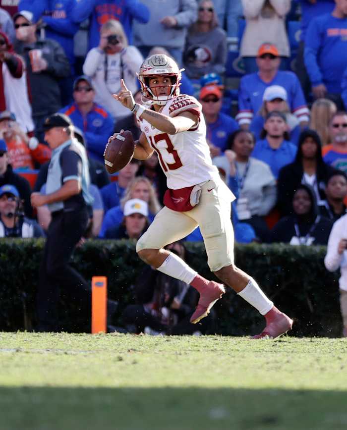 Florida State Quarterback Jordan Travis