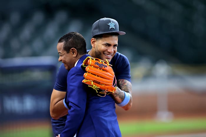 Houston Astros Center Fielder José Siri