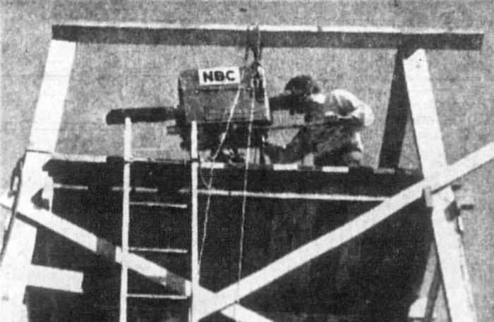 1953 Nebraska-Oregon football national television