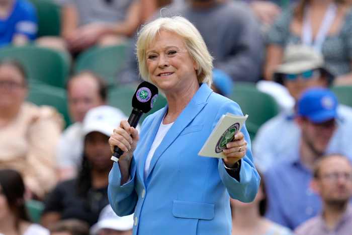 The BBC’s Sue Barker
