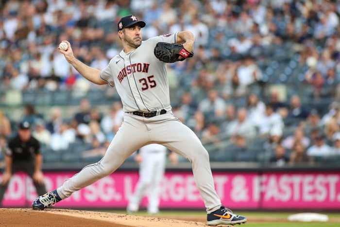 Houston Astros pitcher Justin Verlander.