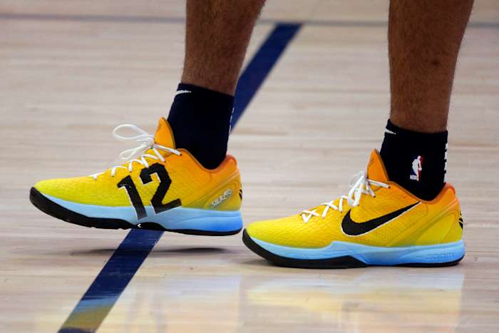 Shoes worn by Ja Morant.