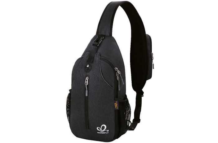 Crossbody sling backpack