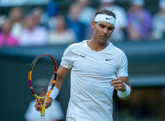 Rafa Nadal at Wimbledon