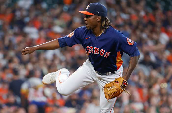 Houston Astros Relief Pitcher Rafael Montero