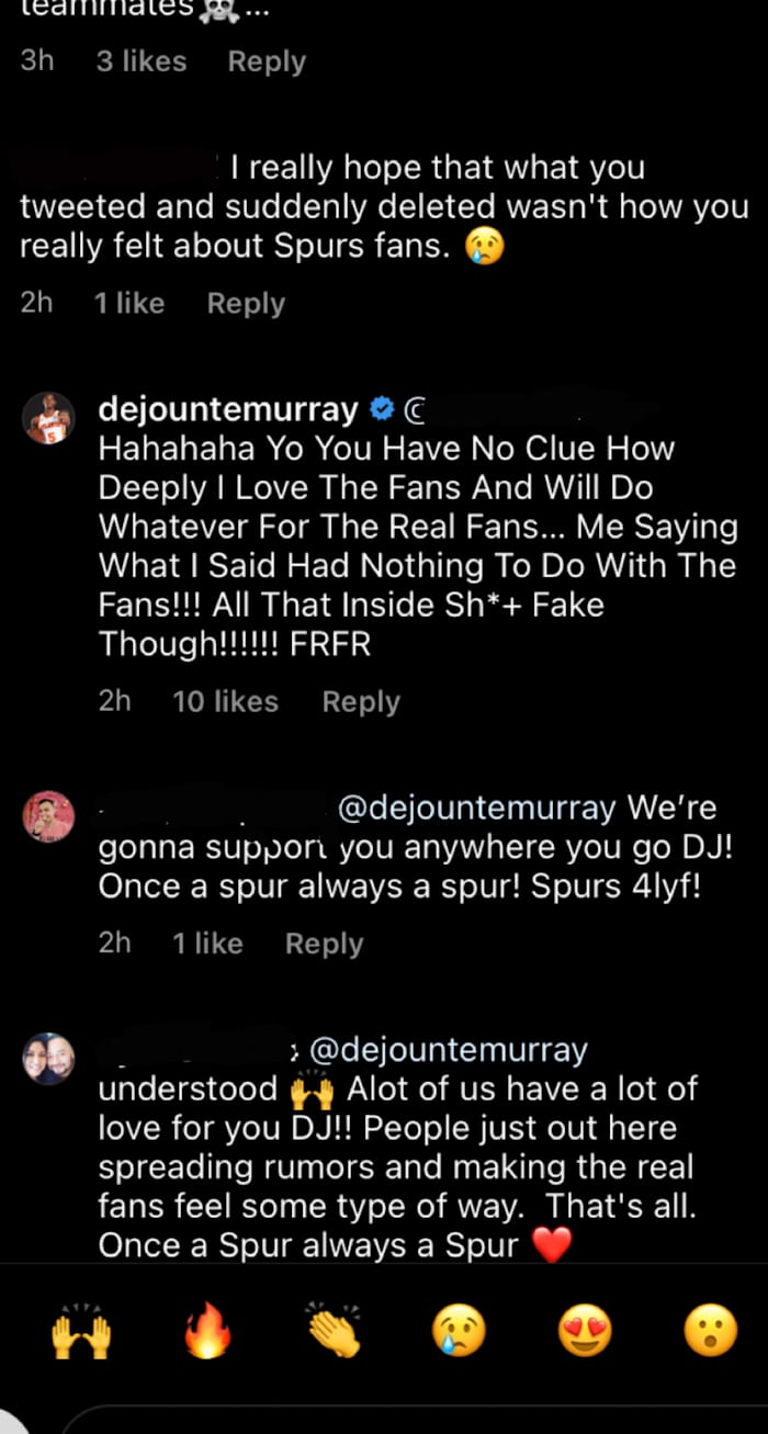 Instagram - @dejountemurray