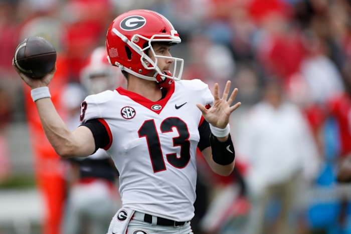 Georgia Quarterback Stetson Bennett