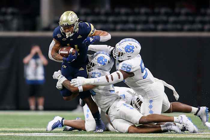 Georgia Tech Running Back Dontae Smith