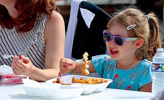 Fish fry - child