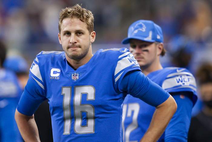 Detroit Lions quarterback Jared Goff