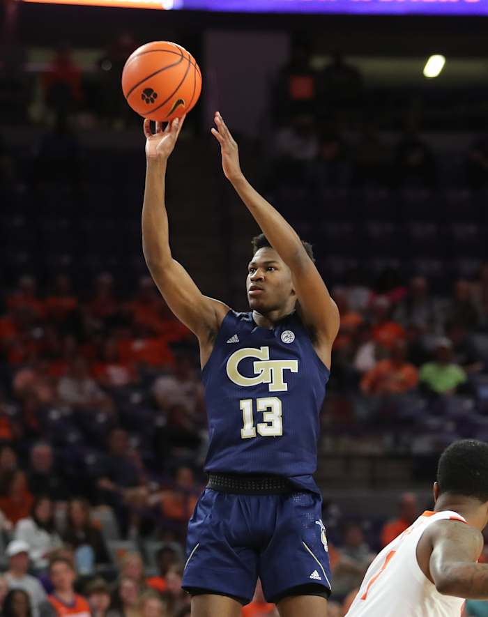 Georgia Tech Guard Miles Kelly