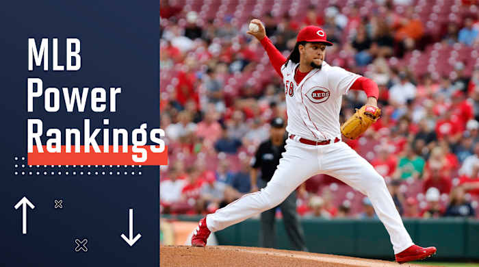 Jul 8, 2022; Cincinnati, Ohio, USA; Cincinnati Reds starting pitcher Luis Castillo (58) throws a pitch against the Tampa Bay Rays during the first inning at Great American Ball Park.