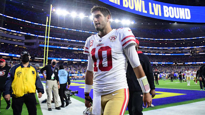 49ers quarterback Jimmy Garoppolo