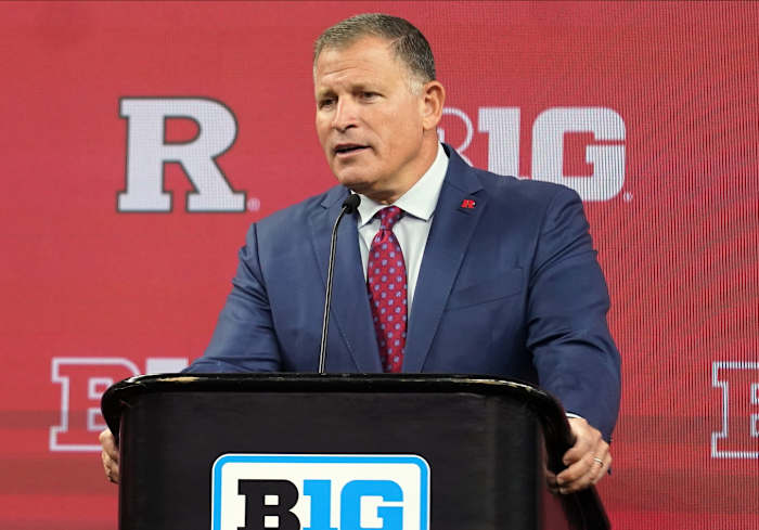 Greg Schiano 2022 Media Days