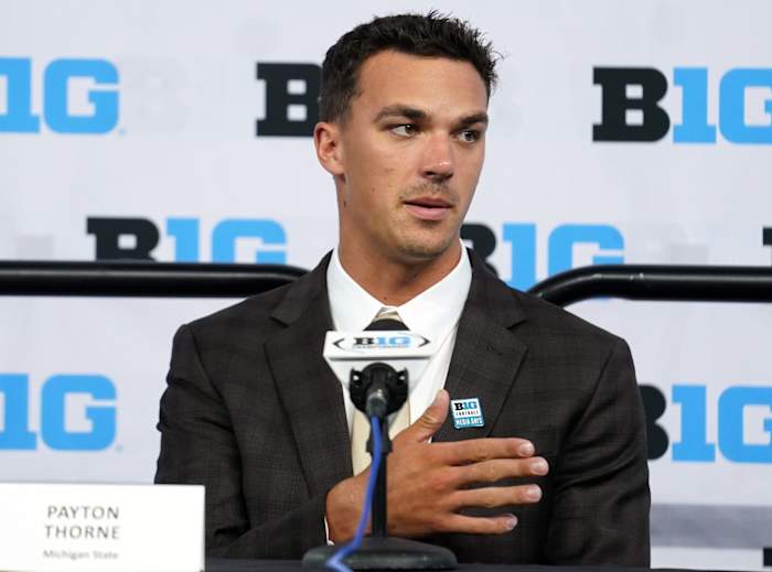 Payton Thorne media days