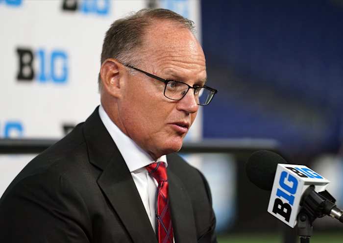 Indiana football coach Tom Allen