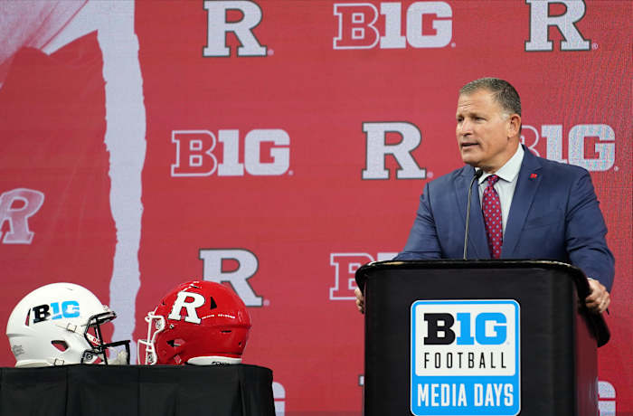 Rutgers head coach Greg Schiano