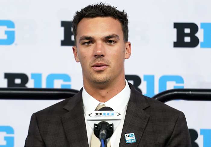 Michigan State quarterback Payton Thorne