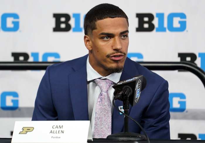 Purdue S Cam Allen 2022 Big Ten Football Media Days