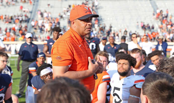 Tony Elliott, Virginia Cavaliers head football coach