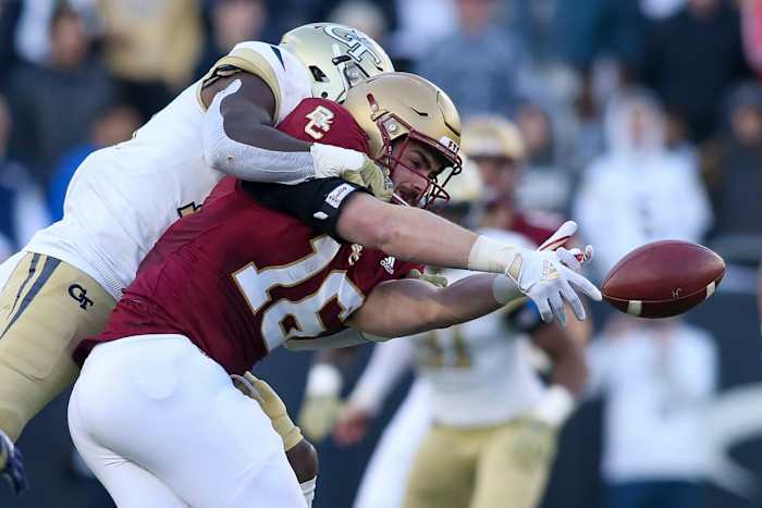 Georgia Tech linebacker Ayinde Eley
