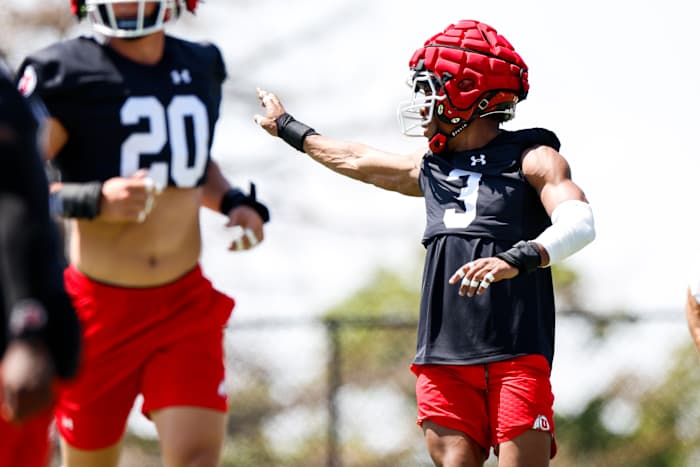 Mohamoud Diabate, Utah Utes Fall Camp.