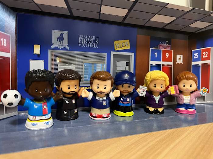 ted lasso little people collectors set