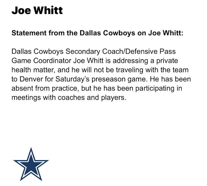 Cred: Dallas Cowboys