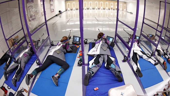 TCU Women's Rifle Team