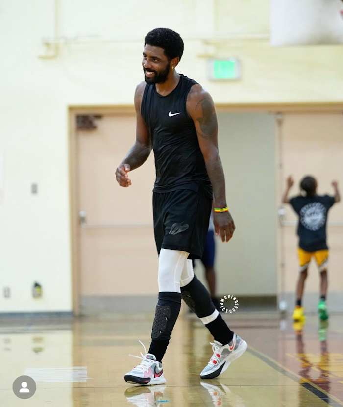 Brooklyn Nets point guard Kyrie Irving debuted the Nike Kyrie 9 yesterday in Los Angeles, California. The Nike Kyrie 9 could be Irving's last signature sneaker with Nike.