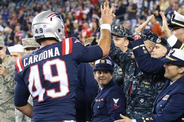 New England Patriots LS Joe Cardona