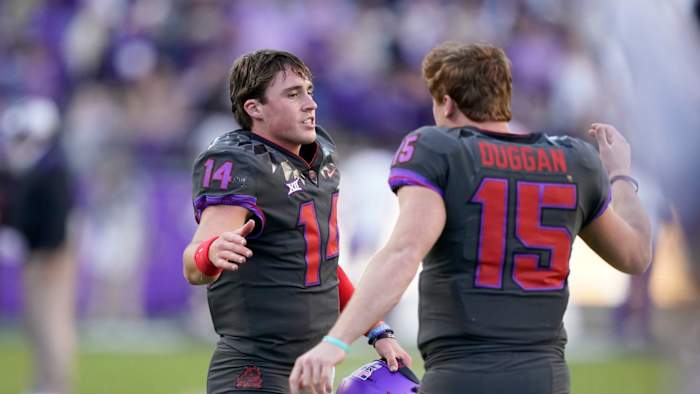 Chandler Morris and Max Duggan, TCU Football