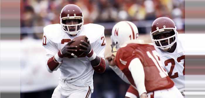 Billy Simms 1978 Oklahoma vs. Nebraska football