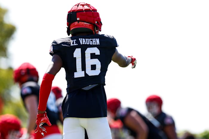 Zemaiah Vaughn, Utah Utes Fall Camp.
