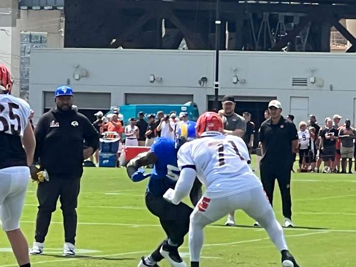 La'el Collins Joint Practice