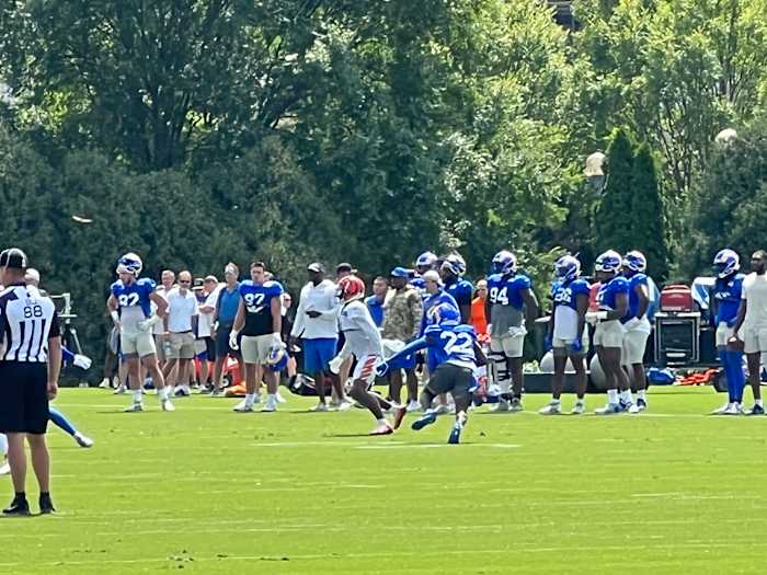 Ja'Marr Chase joint practice