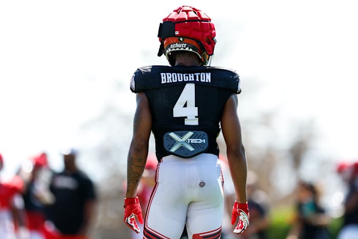 JaTravis Broughton, Utah Utes Fall Camp.
