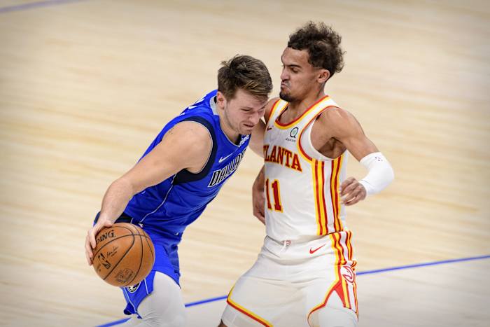 Luka Doncic, Dallas Mavericks, Trae Young