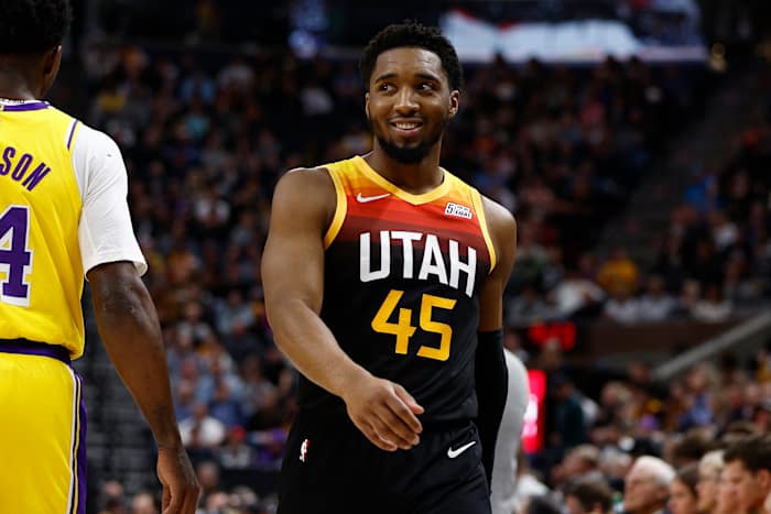 donovan mitchell lakers 3-22