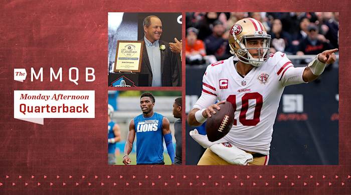 Ernie Zampese, Jeff Okudah, Jimmy Garoppolo