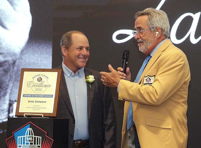 Ernie Zampese and Dan Fouts