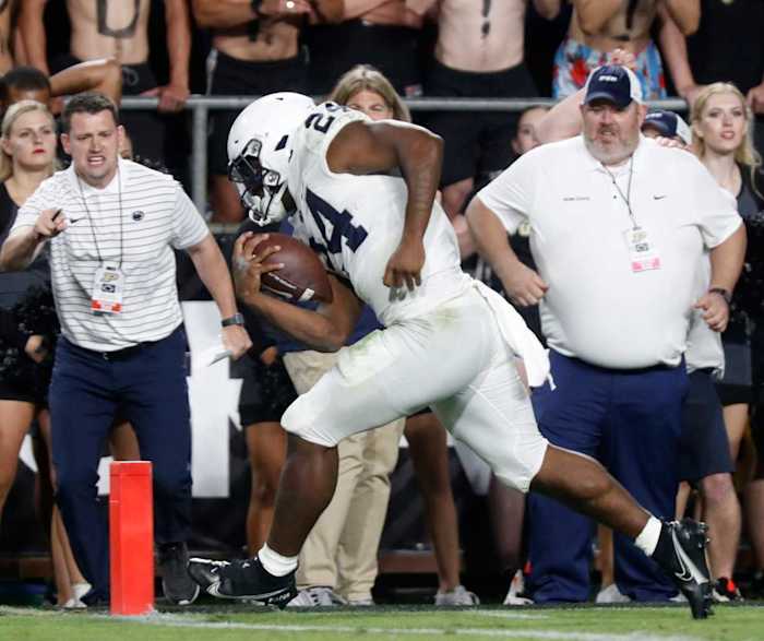Penn State running back Keyvone Lee