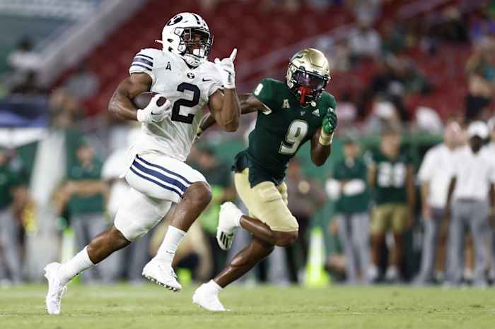 BYU vs USF Chris Brooks
