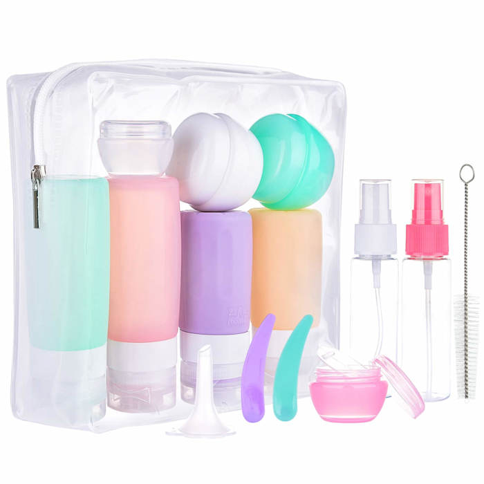 travel bottle set