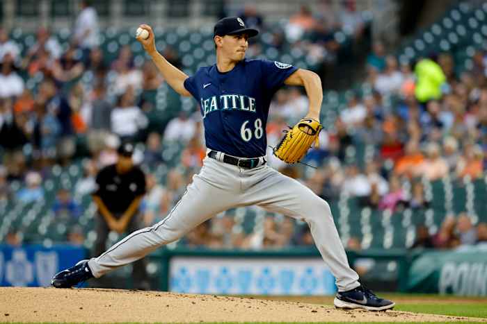 Seattle Mariners pitcher George Kirby