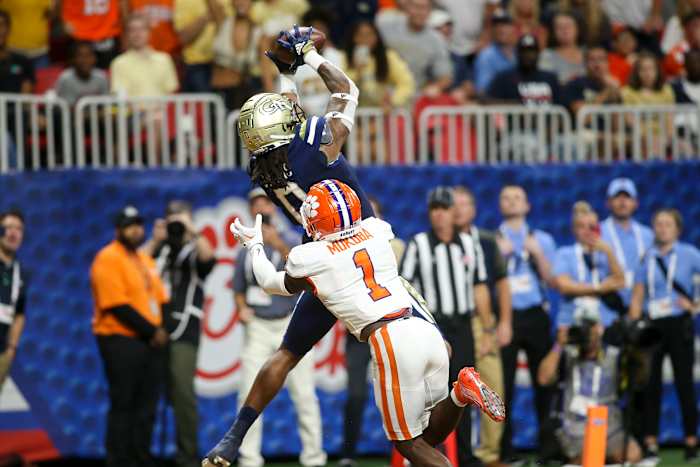 Georgia Tech wide receiver E.J. Jenkins