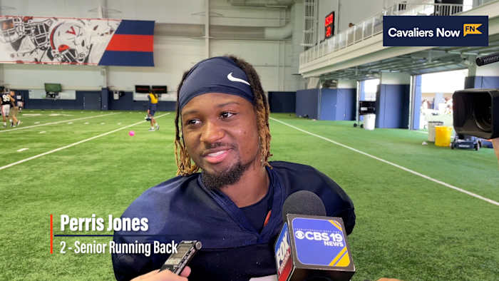 Virginia running back Perris Jones previews the game at Illinois.