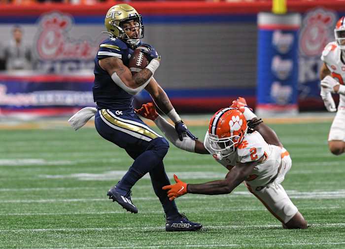 Georgia Tech Running Back Dontae Smith
