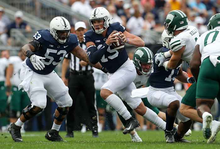 Penn State quarterback Drew Allar